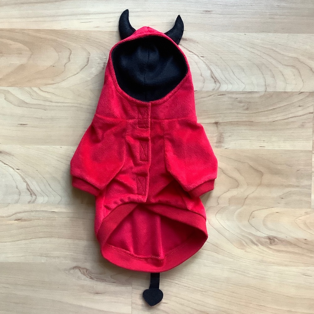 Dog Pet Costume Devil